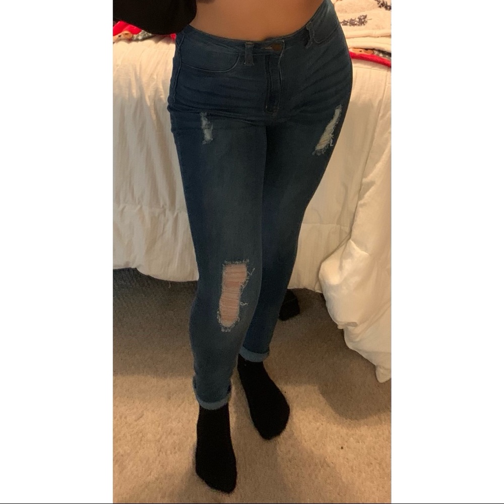 fashion nova stretchy skinny jeans